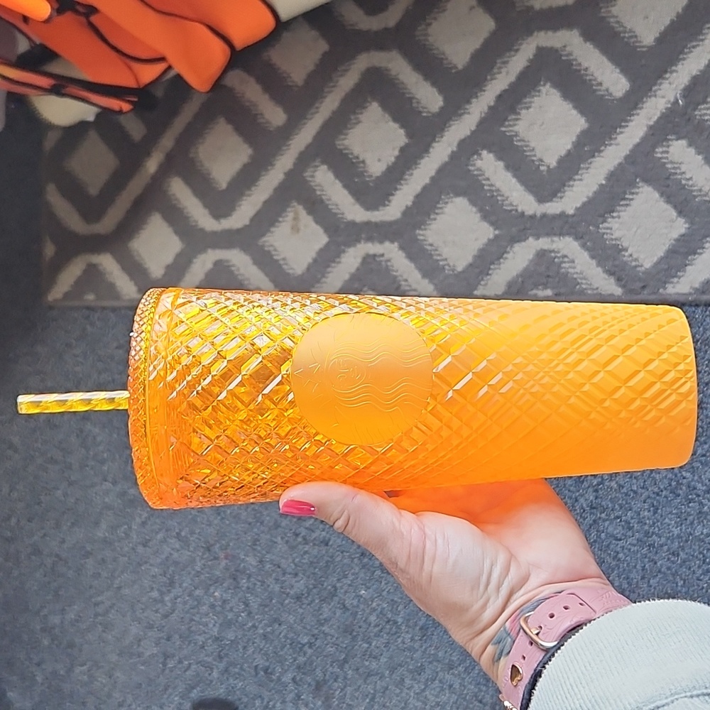 Never used mango starbucks cup